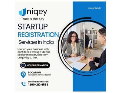 Startup Registration Services in India | Uniqey by JJ Tax