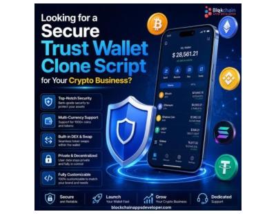 Looking for a Secure Trust Wallet Clone Script for Your Crypto Business?