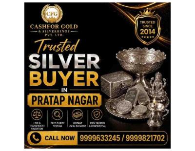 Silver Buyer In Pratap Nagar | Top Rates For Silver Items