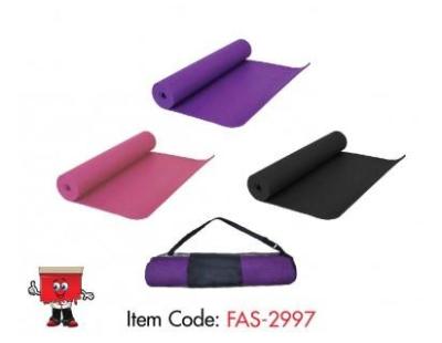 Custom Branded Yoga Mat in Pouch | Premier Yoga Mat Supplier in UAE