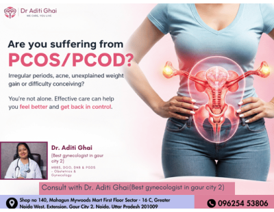 Best Gynecologist in Gaur City 2 for PCOS/PCOD Treatment