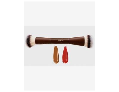 Best Liquid Foundation Brush for Everyday Makeup USA – Dual-Ended Complexion Brush by Azha Brushes
