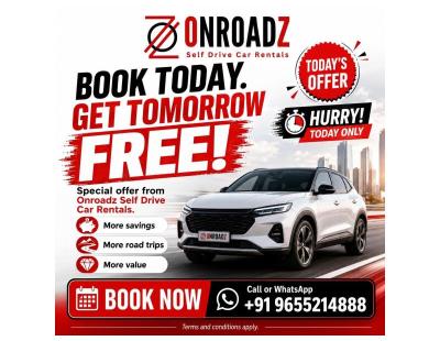 ONROADZ Self Drive Rental Cars in Coimbatore