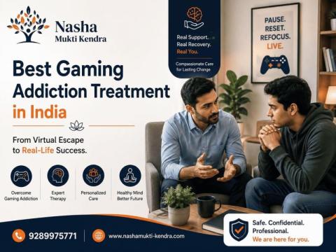 Finding the Best Gaming Addiction Treatment in India Made Easy