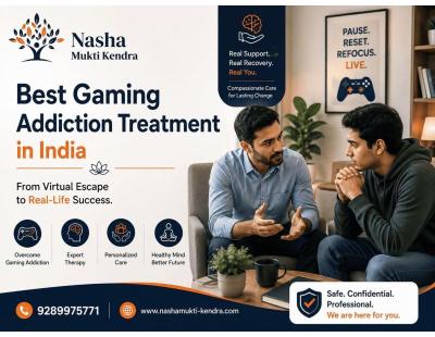 Finding the Best Gaming Addiction Treatment in India Made Easy