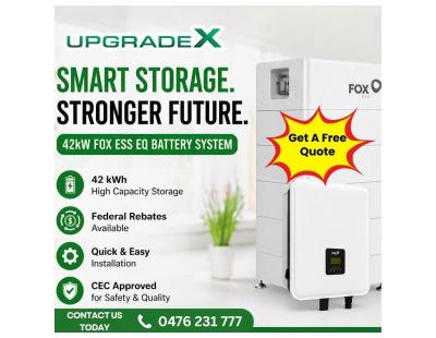 Power Your Home with the 42kW FOX ESS EQ Battery System