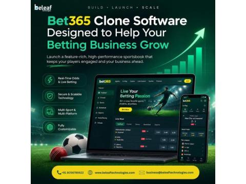 Bet365 Clone Software Designed to Help Your Betting Business Grow