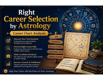 Right Career Selection by Astrology | Career Chart Analysis