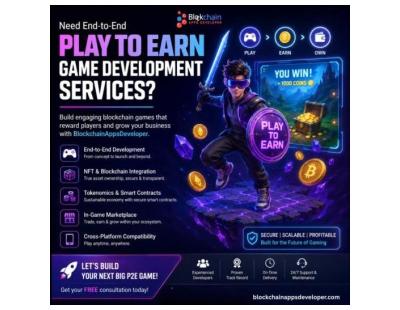 Need End-to-End Play to Earn Game Development Services?