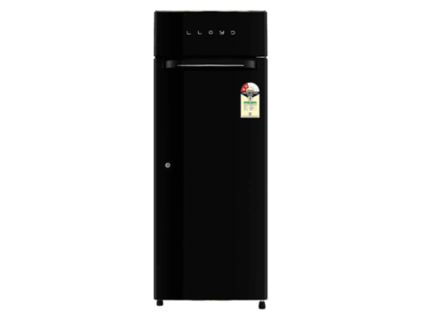 Lloyd RefriPlus 231 L Direct Cool Refrigerator with 31 L Warm Zone | Metallic Black