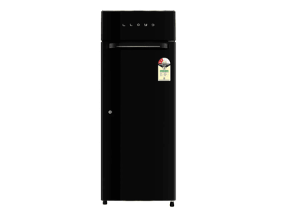Lloyd RefriPlus 231 L Direct Cool Refrigerator with 31 L Warm Zone | Metallic Black