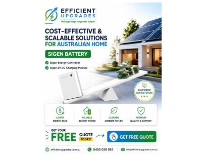 Cost-Effective & Scalable Solar Battery Solutions for Australian Homes
