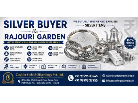 Silver Buyer In Rajouri Garden | Best Deal on Silver Items