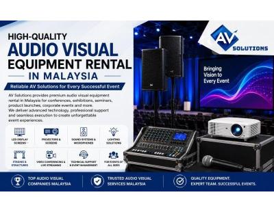 High-Quality Audio Visual Equipment Rental in Malaysia