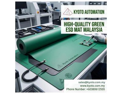 High-Quality Green ESD Mat Malaysia | Anti-Static Mats