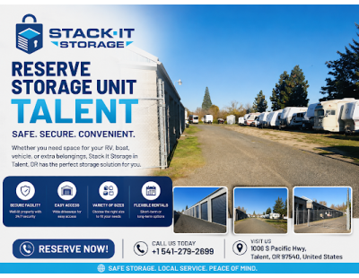Storage Unit in Talent with Secure and Flexible Rental Options