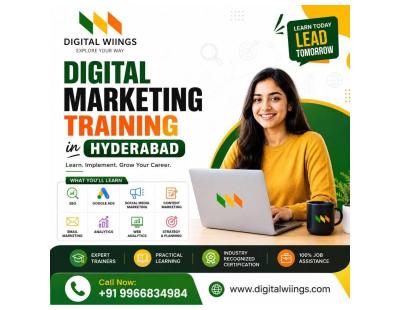 Digital Wiings – The Top Digital Marketing Training Center in Hyderabad