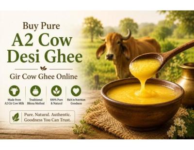 Buy Pure A2 Cow Desi Ghee - Gir Cow Ghee Online
