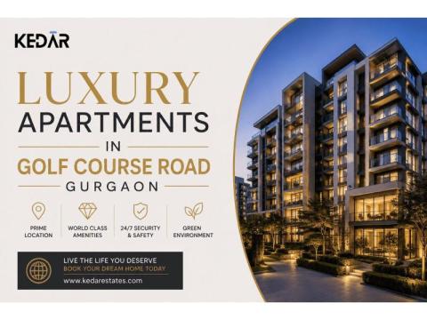 Luxury Apartments in Golf Course Road Gurgaon | Buy Premium 3 & 4 BHK Flats