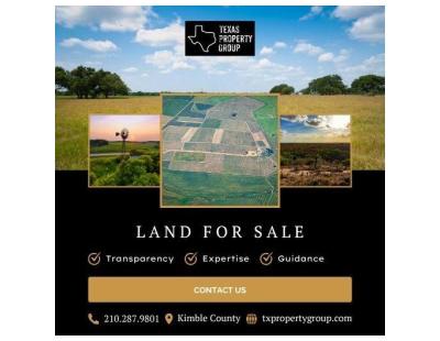 Kimble County Land for Sale
