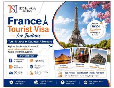 France Tourist Visa for Indians – Your Gateway to European Adventure