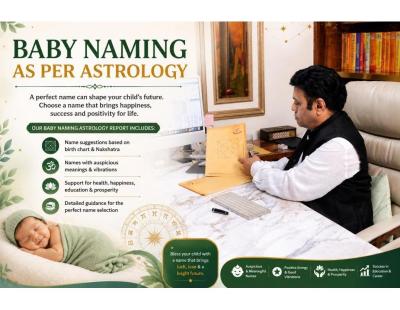 Book Baby Naming as Per Astrology Report Today