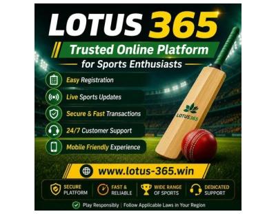 Lotus 365 – Trusted Online Platform for Sports Enthusiasts