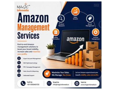Grow Your Amazon Business with Magic Infomedia's Expert Amazon Management Services