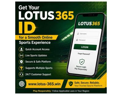 Get Your Lotus365 ID for a Smooth Online Sports Experience