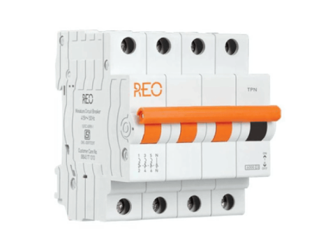 REO TPN C MCB – Reliable Three Phase Circuit Protection for Electrical Safety