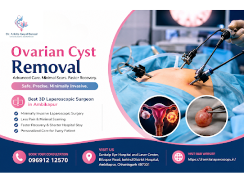 Ovarian Cyst Removal in Ambikapur by Dr. Ankita Bansal Goyal