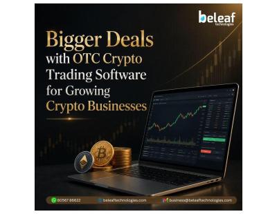 Bigger Deals with OTC Crypto Trading Software for Growing Crypto Businesses