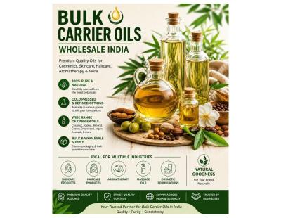 Bulk Carrier Oils Wholesale India: Premium Oils for Your Business