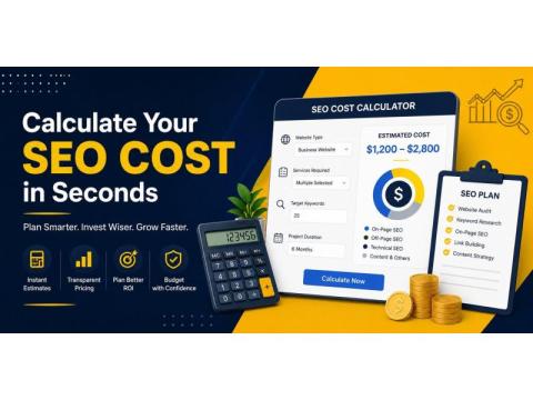 Free SEO Calculator to Find Out What SEO Costs in 2026