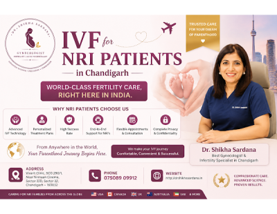 Best IVF Centre for NRI Parents in Chandigarh | Dr. Shikha Sardana