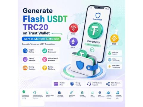 Generate Flash USDT TRC20 on Trust Wallet Across Multiple Networks
