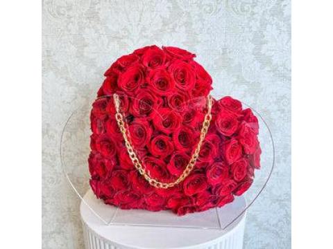 Shop Red Wrapped Rose Bouquets Flower Delivery Van Nuys