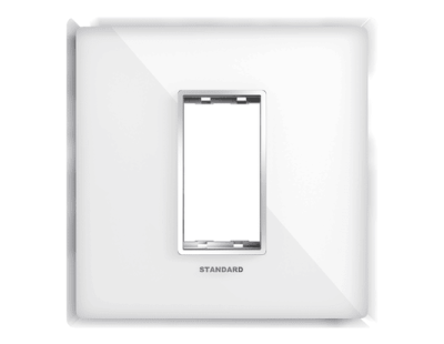 1 M Alina Decorative Glass Plate | Standard Electricals