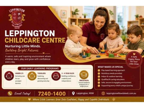 Leppington Childcare Centre – Where Little Learners Thrive
