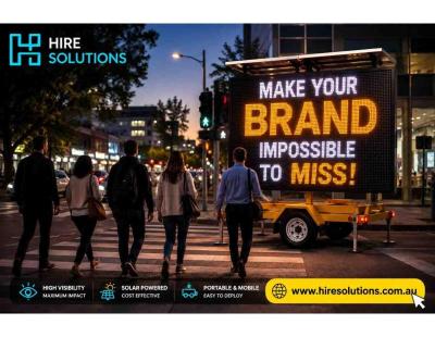 Hire Solutions – Turn Passing Traffic Into Brand Attention