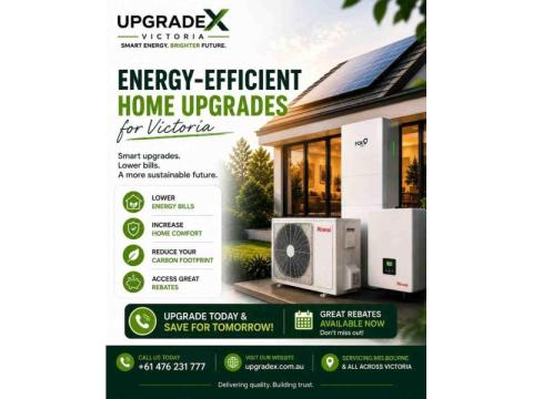 Energy-Efficient Home Upgrades Victoria – Lower Bills & Improve Home Comfort