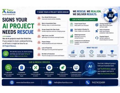 Signs Your AI Project Needs Rescue - AI Rescue Services