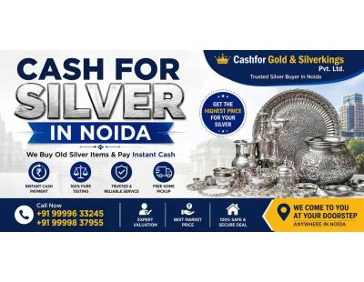 Trusted Experts for Cash For Silver in Noida