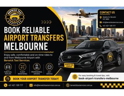 Book a Trusted Cab Service Melbourne for Reliable City Travel