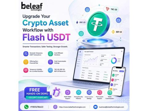Upgrade Your Crypto Asset Workflow with Flash USDT