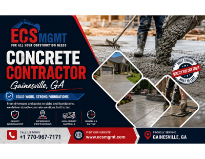 Concrete Contractor Gainesville GA