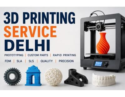 3D Printing Service Delhi – Reliable Prototyping & Manufacturing Solutions