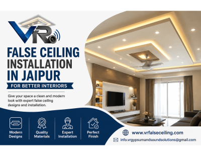 False Ceiling Installation in Jaipur for Better Interiors