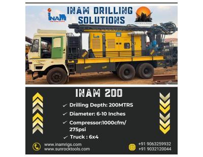 Water Well Drilling Rig Manufacturers India |Inam Rigs