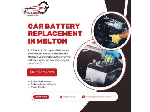 Reliable Car Battery Replacement in Melton